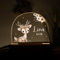Kidsmood - Personalisiertes Nachtlicht Kinder – Dimmbares Stilllicht mit Namen | LED Nachttischlampe 3 Lichtmodi | Gravur Lampe Kinderzimmer, Geschenk zur Geburt, Taufgeschenke für Mädchen & Jungen