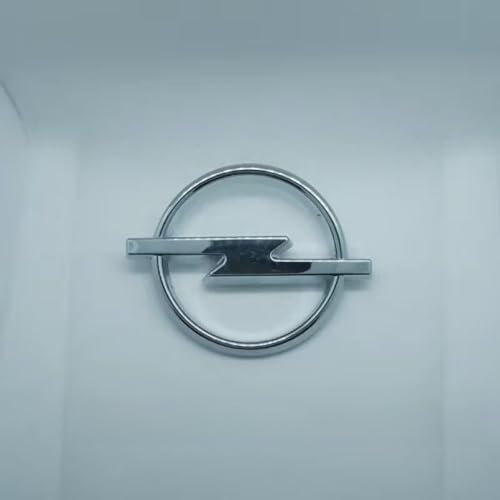 Auto Emblem für Opel Meriva B 2014-2017,ABS Badge Car Kühlergrill Abzeichen Kofferraum Heckklappe Logo 3D Auto Dekoration Styling Zubehör,S