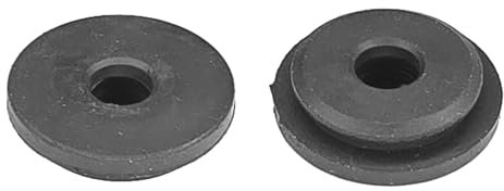 cyclingcolors 2 x Fuel Tank Rubber Grommets Gas Cutter Petrol Tank Nozzle Universal Fuel Line Pipe Seal Brush Cutter Trimmer Lawn Mower Diameter 24 mm 1 Hole