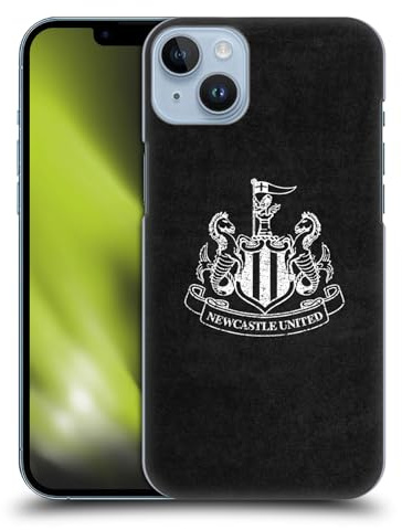 Head Case Designs Officially Licensed Newcastle United Football Club Distressed Crest Hard Back Case Compatible With Apple iPhone 14 Plus