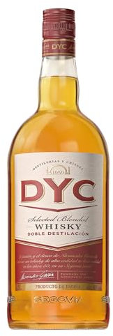 Dyc Whisky Nacional 40%, 1.5L (Paquete de 6)