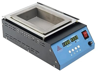 Pot de soudure, Pot à souder 250W, four de d'étain, thermorégulation, bain à dessouder, 50mm à 350mm, 30 à 400 degrés réglables
