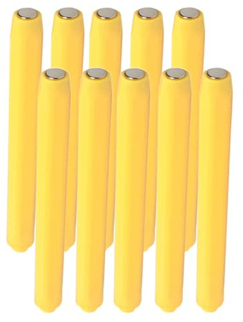 Crayon aimant, crayon magnétique, crayon aimant de remplacement 10x | Crayons à dessin jaune, stylos de remplacement magnétique, gardez vos stylos en place et évitez les pertes avec notre haute qualit