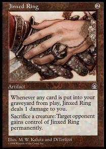 Magic The Gathering - Jinxed Ring - Anello Iettatore - Stronghold