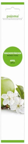 pajoma® Räucherstäbchen Apfel 10 Stück | Weihrauch-Stäbchen 28 cm - in dekorativer Verpackung