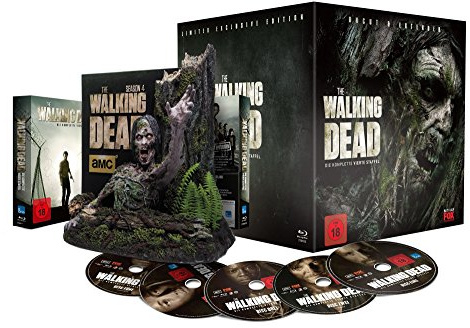 The Walking Dead - Die komplette vierte Staffel - Limited Edition TreeWalker Box - Uncut & Extended