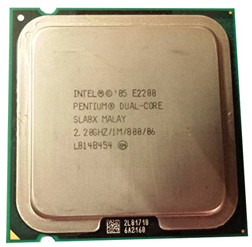 Intel Processore processore cpu lga775 dual-core Pentium e2200 sla8 x 2.2ghz 1mb