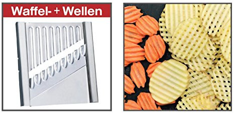 Novabest Gigant Multihobel Verschiedene Einsätze (Waffel- & Welleneinsatz)