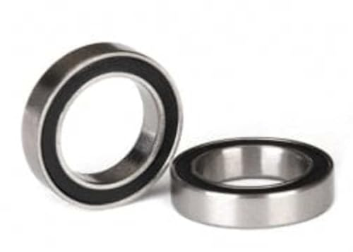 ball bearings, black rubber sealed (12x18x4mm) (2) - TRAXXAS - TRX5120A