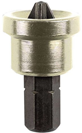 KWB 2X punte per cartongesso PZ2 per pannelli leggeri 104610 (arresto di profondità, ISO 1173, 25 mm, 1/4'' C 6.3)