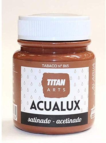 Industrias Titan. S.L 920865 - Pintura manualid. acril. 100 ml taba satin. acualux titan