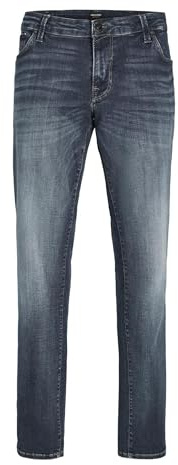 JACK & JONES Herren Jjitim Jjicon Jj 057 50sps Plus Noos Slim Jeans, Blau (Blue Denim Blue Denim), 54W / 32L EU