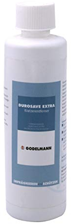 GODELMANN Kratzer-Entferner für DUROSAVE Oberflächen | Politur für leichte und tiefe Kratzer in Terrassenplatten & Pflastersteinen | 200 ml