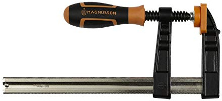 Magnusson F-clamp 200mm, Quantity 1 in Pack, Product Length 200mm, Throat Depth 80mm
