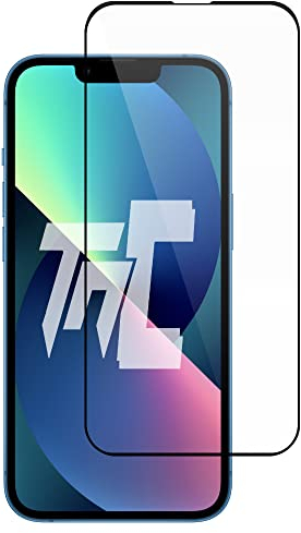 TM-Concept® Cristal templado completo para Apple iPhone 13 Mini, color negro