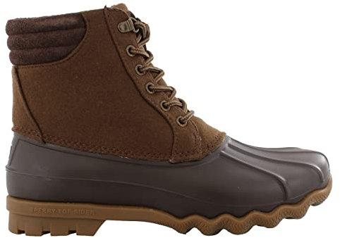Herren Avenue Duck Boot, oliv / braun, 41 EU