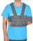 supregear Reggibraccio Tutore Supporto Spalle, per Braccio/Mano/Gomito feriti, Tutore Immobilizzatore Comodo Regolabile, Sling Swathe, Traspirante, Grigio Scuro