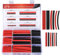 270 Pcs Heat Shrink Tubing Kit, Waterproof Shrink Wiring Wrap Tube Tubing Assortment KIt, Electrical Cable Sleeve Shrink Tubing, 3: 1 Dual Wall Adhesive Lined Red and Black