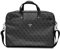 Guess Unisex Saffiano 4g Hot Stamp Triangle Logo Tasche, Schwarz
