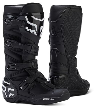 Fox Racing Comp Motocross-Stiefel für Damen, Schwarz, 6