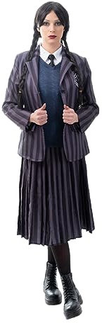 Zölibat - Wednesday Kostüm für Erwachsene, Faschingskostüm für Karneval und Halloween