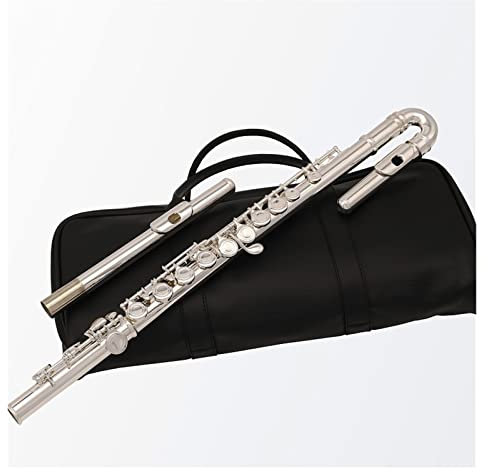 Flöteninstrument Kinderflöte Gebogenes Kopfstück C-Ton Versetzte G-Klappe Italienisches Pad Mit Etui Professionelles Querflöten