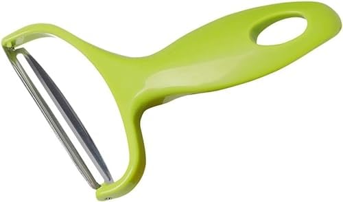Green Slicer Large Wide Mouth Cabbage Vegetable Peeler Potato Peeler Stainless Steel Fruit Slicer Kitchen Gadget,Peeling, Grating and Slicing Tools