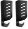 Buaak Supporto universale da parete per router, TV Box, laptop, switch di rete, modem, compatibile con TP-Link, Mi Box, Apple TV, Sky Q
