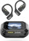 MINISO M98 Open Ear Headphone Earbuds Open Ear Bluetooth 5.4 Headphones with LED Display Screen OWS Earphones Wireless Earbuds with Earhooks Bluetooth Earbuds for Running,Driving,Working