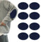 8 PCS Sew On Oval Elbow Knee Patches, Elbow Knee Iron-on Fabric Patches Elastic Knee Patches for Clothing Iron-On Sewable Repair Pads for Trousers Jackets Sweaters Clothing Repair Crafts Repair