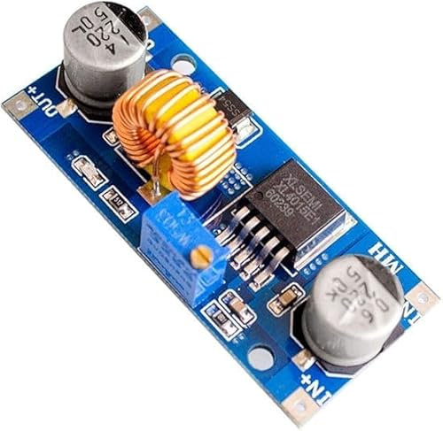 5A Dc-Dc 4-38V to 1.25-36V Voltage Step Down Adjustable High Power Buck Converter Power Converters High Efficiency Voltage Regulator Module
