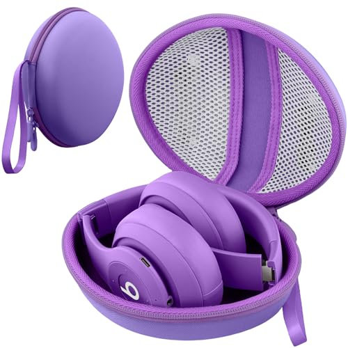 co2CREA Duro Viajar Caja Estuche Funda para Beats Dr. Dre Studio Pro /Studio3 /Solo Pro /Solo4 /Solo3/ Solo2 /Solo Auriculares inalámbricos Bluetooth(Funda Solo)