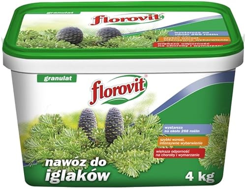 Koniferen Dünger Tannen Fichten Thuja Hecken Magnesium 268 Pflanzen Eimer 4kg