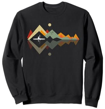 Wassersport Kajakfahren Kajaker Kanufahren Sweatshirt