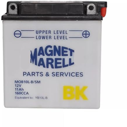 Batteria YB10L-B 12V 11AH Compatibile con Piaggio Beverly X9 Vespa GT Libery Runner Hexagon Tenerè 600