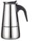 Caffettiera in acciaio inox, 2469 tazze, progettata per fornelli a induzione e a fuoco (200 ml)