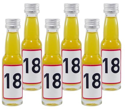 Spaßflasche Maracuja-Likör 18 Jahre (12 x 0,02L)