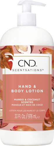 CND Hand- und Bodylotion Scentsations Mango und Coconut, 1er Pack (1 x 916 ml)