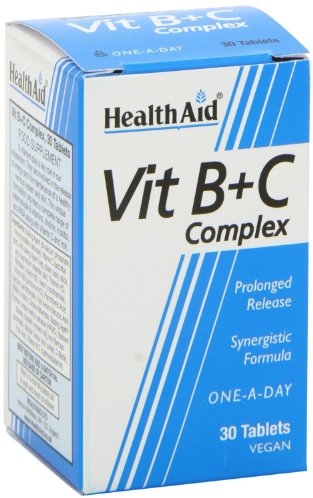 HealthAid VIT B+C Complex - Prolong Release - 30 Tablets