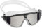 Cressi SKYLIGHT-BRILLE SIL, KLAR/RAHMEN SCHWARZ GRAU VERSPIEGELTE GLÄSER
