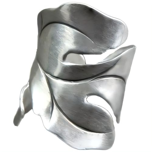 NicoWerk Ring Silber 925 Damen Verstellbar - Breiter Silberring Damen 925 Silber für Frauen im Vintage Stil - Keltisches Design - 190