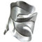 NicoWerk Ring Silber 925 Damen Verstellbar - Breiter Silberring Damen 925 Silber für Frauen im Vintage Stil - Keltisches Design - 190