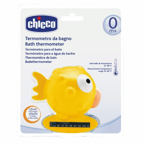 Chicco 00074525110000 - Badethermometer Fisch, gelb