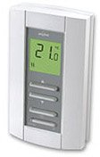 HoneyWell TH114-A-120S Line Volt Electric Heating Manual Thermostat 44 to 86 deg F 120 Volt AC White