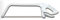 Fischer Scie américaine 20 pouces montant inox