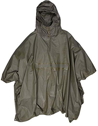 MFH BW Poncho, oliv, gelb.