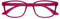 I NEED YOU Lesebrille Rainbow, +1.00 Dioptrien, pink