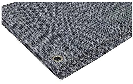 Leisurewize Supreme Breathable 2.5 x 5.5m Charcoal/Grey Caravan Awning Carpet Tent Groundsheet