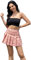 HOEREV Minigonna Pieghettata a Vita Alta Gonna Corta per Tennis Skateboard e Scuola per Donne e Ragazze EU 38 IT 44, L,girovita 76 cm