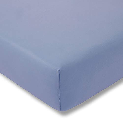 ESTELLA Topper-Spannbetttuch | hellblau